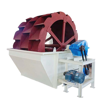 Wheel bucket sand washing machine