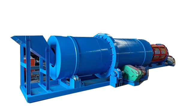 Cylindrical ore washing machine